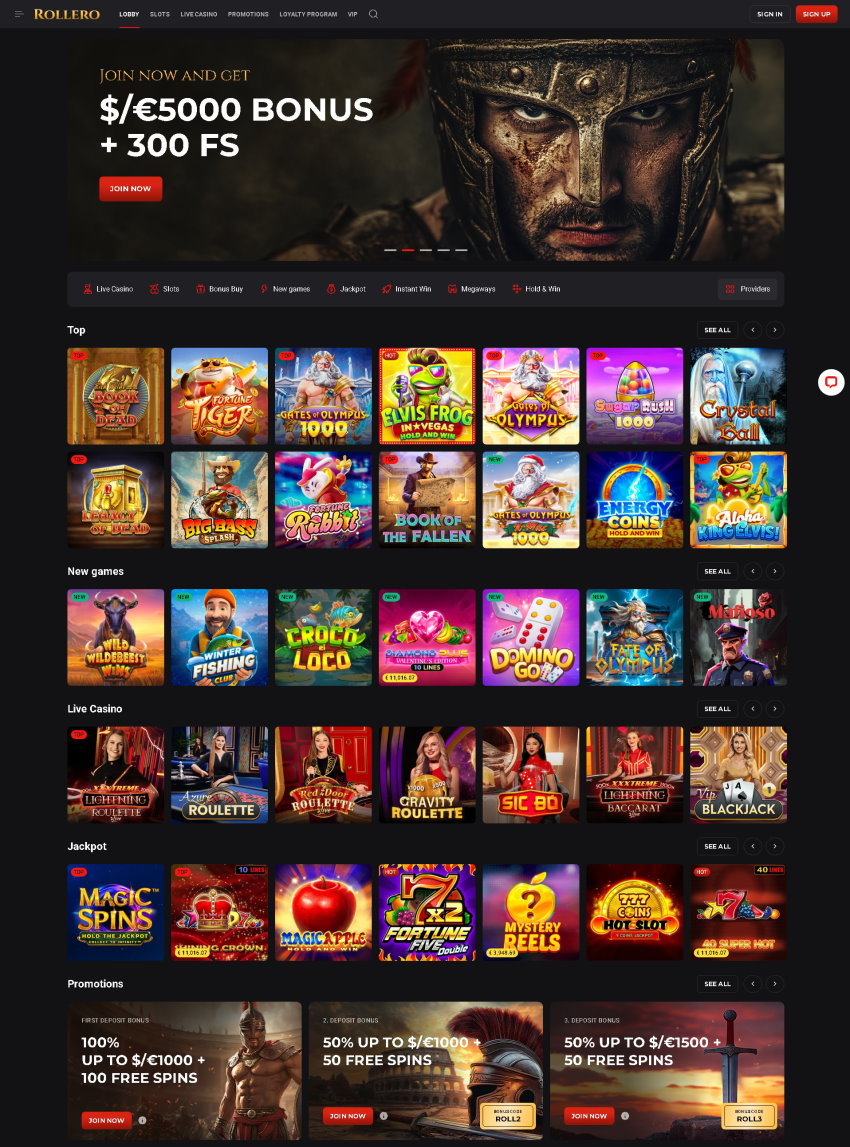 Rollero Casino